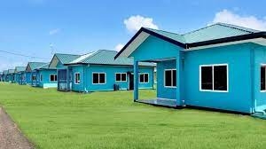 Foto: Huizen in het Pan American-project Foto: Huizen in het Pan American-project
