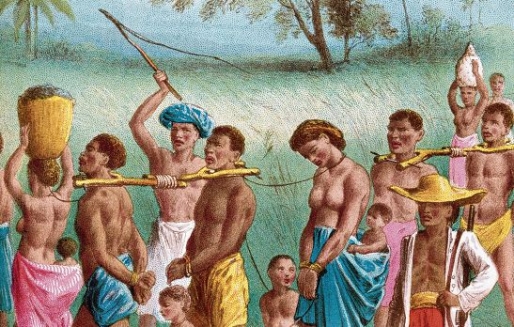 Boven: Illustratie uit The Life And Explorations Of Dr. Livingstone (1875). Boven: Illustratie uit The Life And Explorations Of Dr. Livingstone (1875).