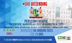 Embedded thumbnail for PERSCONFERENTIE PRESENTATIE JAARVERSLAG 2022 EN VOORUITBLIK 2023 MIN BIBIS 4-1-2023